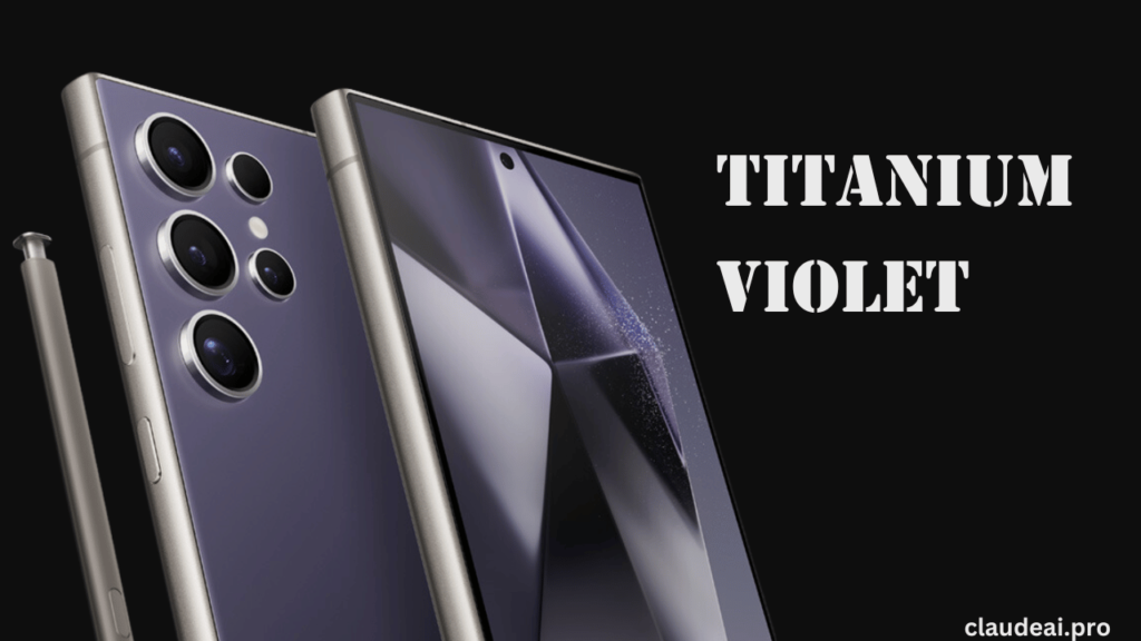 Samsung S24 Ultra Titanium Violet