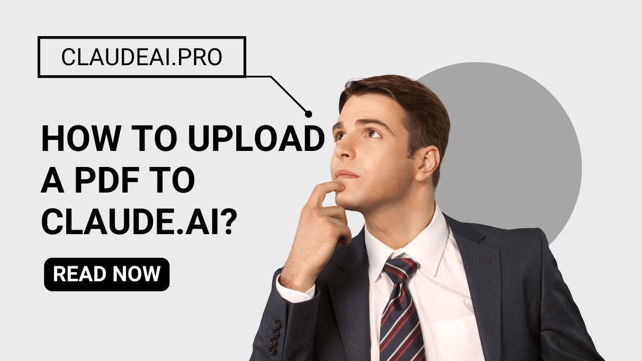 How To Upload A PDF To Claude.AI?