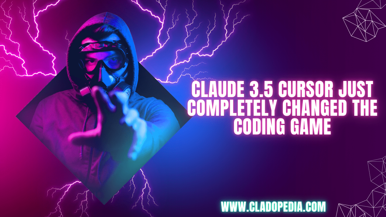 Claude 3.5 Cursor Just Completely Changed the Coding Game