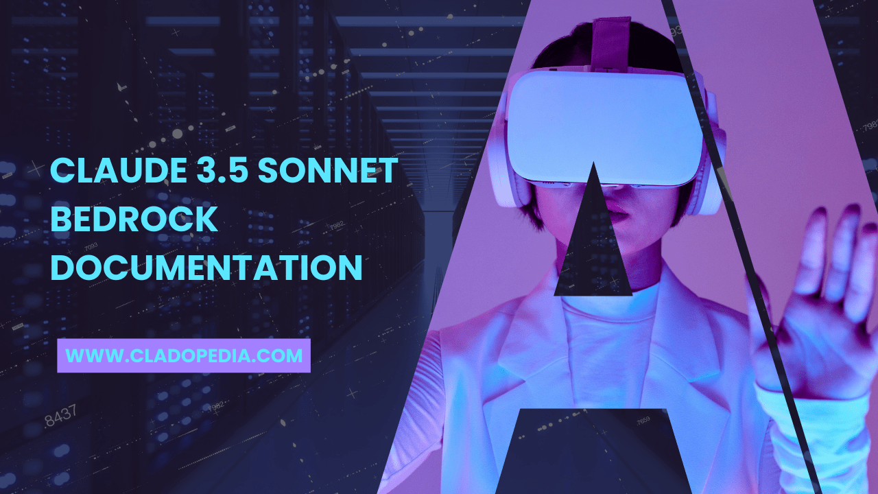 Claude 3.5 Sonnet Bedrock documentation