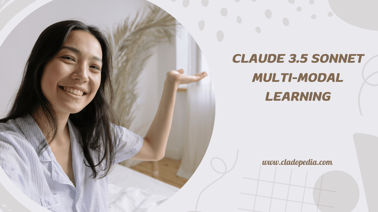 Claude 3.5 Sonnet Multi-Modal Learning