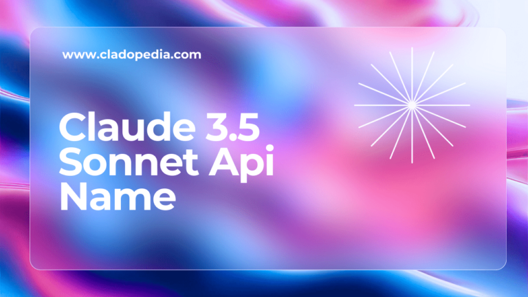 Claude 3.5 Sonnet Api Name